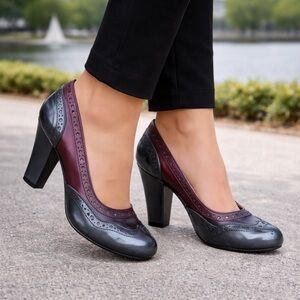 David Dixon Collection Leather Heels – Made in Italy Size 35